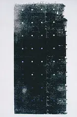 Construction (Workers) 2 by Nataraj Sharma, Mixed media etching on paper, offered May 2011