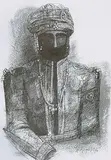 Prince by K. M. Adimoolam, Ink on handmade paper, sold Apr 2011
