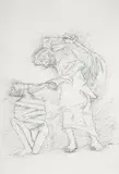 Untitled by Krishen Khanna, Pencil on paper, offered Apr 2011