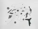 Untitled by Himmat Shah, Pen and ink on paper, sold Apr 2011