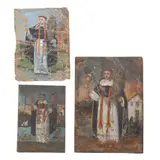 Untitled by San Jacinto de Polonia, Oil on tin (2), sold Sep 2026