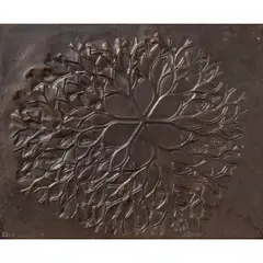 Untitled (Flower) by Ruth Asawa, 1979, bronze relief, sold May 2026