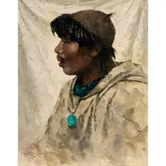 Untitled by Eustace Paul Ziegler, 2004, oil on canvas board, sold May 2026