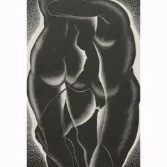 Counterpoint by Paul Landacre, 1938, engraving on white soft-surface Japanese wove paper, sold May 2026