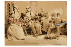 Star Wars Family'2009Screenprint on paperEdition of 30056.5 x 76.2 cmARR by Thierry Guetta, print (other), offered Jan 2020