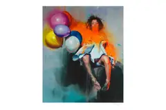 Heliosphere'2018Giclee with screenprint on Somerset Satin 330gsm Edition of 75Signed and numbered by the artist83 x 71 cmARR by Chloe Early, screenprint, offered Jan 2020
