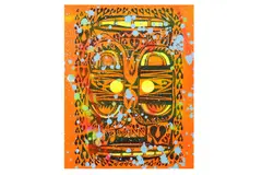 Untitled (Orange)' 2013 Hand embellished silkscreen in colours Signed and numbered Edition of 100 63.5 x 53 cmFrameARR by Phil Frost, print (other), offered Jan 2020