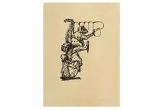 Bust A Nut'2009Hand Pulled Silkscreen on PaperSigned Edition of 30 30 x 22 cmARR by Elbow-Toe, Silkscreen on PaperSigned Edition of, offered Jan 2020