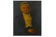Untitled by Charles Sutton, Oil on board, offered Jan 2020