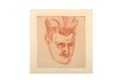 Untitled by William Rothenstein, oil, offered Dec 2019
