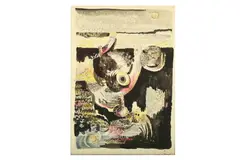 Untitled by John Bolam, ink, offered Dec 2019