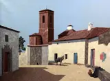 Pozuela del Rey by Tristram Hillier, oil on canvas, sold Oct 2015