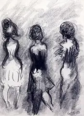 Lerichi, 1963 by Henryk Gotlib, pencil on paper, sold Oct 2015