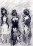 Lerichi, 1963 by Henryk Gotlib, pencil on paper, sold Oct 2015