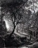 The herdsman's cottage by Samuel Palmer, etching, sold Oct 2015