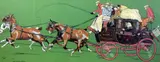 The Glasgow Coach and The Eton Coach by Cecil Aldin, print (other), sold Oct 2015