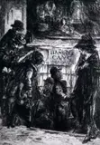 Bandit's Cave, 1920 by John Sloan, etching, sold Oct 2015