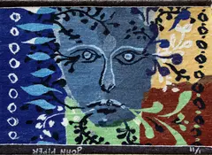 Tapestry by John Piper, oil, sold Apr 2015