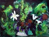 Late Spring Flowers, Exhibited; 'John Piper: International Artist, local hero by John Piper, gouache on paper, sold Apr 2015