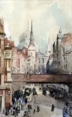 s,signed and dated by L. Sampson, watercolour, sold Apr 2015