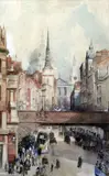 s,signed and dated by L. Sampson, watercolour, sold Apr 2015