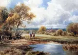 At Reigate, Surrey by Henry H. Parker, watercolour, sold Apr 2015