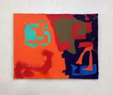 Mini May 1979: II by Patrick Heron, gouache, sold Apr 2015
