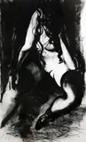 Nude I, 1986, (Levinson 389) by John Piper, etching, sold Apr 2015