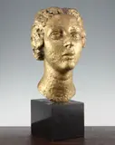 Second portrait of Auriol Salaman by Frank Dobson, bronze, sold Apr 2015