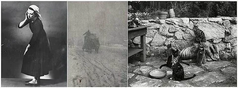 Winter - 5th Avenue by Alfred Stieglitz, 1892, vintage photogravure on tissue, sold Jun 2019