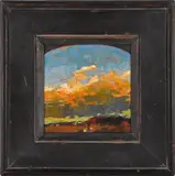 Untitled by Jon Redmond, oil on board, sold Jun 2014