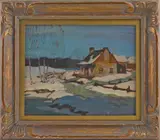 landscapes by Thomas Harold Beament, oil on board, sold Jun 2014