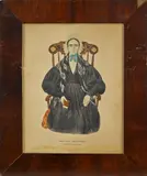 portrait of Mary Bell by Henry Walton, watercolor, offered Apr 2014