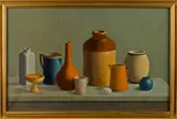 Untitled by Eva Martino, oil on canvas, sold Apr 2014