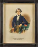portrait of George W. Hart by Henry Walton, watercolor, sold Apr 2014