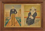 portraits of Jepther Lee by Henry Walton, watercolor, sold Apr 2014