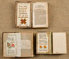 bookplates by Barbara Ebersole, 1879, pen and ink, sold Apr 2014
