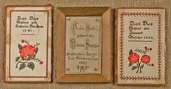 bookplates by Barbara Ebersole, pen and ink, sold Apr 2014