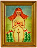 works by John "Jack" Savitsky, oil on board, sold Mar 2014