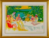 Untitled by LeRoy Neiman, serigraph, sold Mar 2014