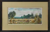 landscape by Erica Brooks, pastel, sold Mar 2014