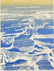 Rainbow Canyon by Arthur Secunda, silkscreen, sold Apr 2024