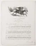La fuite du contrebandier (Delteil 54 IIIe et/IV). 90 x 160 by Eugène Delacroix, Lithographie, sold Mar 2017