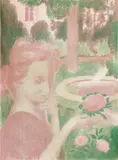 Le bouquet matinal, les larmes..., troisième planche de l'album «Amour» édité par A. Vollard en 1911 (P. Cailler 110. U. Johnson 32). 382 x 285 by Maurice Denis, Lithographie en couleurs sur vélin mince d'une édition à, sold Mar 2017