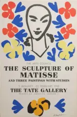 Sans titre by Henri Matisse, Affiche pour «The Sculptures of Matisse» exposition à la Tate Gallery, sold Mar 2017