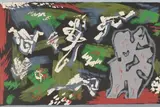 Composition. 373 x 543 by André Masson, Aquatinte en couleurs sur vélin, sold Mar 2017