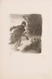 Le chanteur des bois, 1897 (Crauzat 471, Ier/II). 253 x 215 by Théophile Steinlen, Lithographie sur vélin, sold Mar 2017