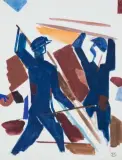 Les travailleurs by Jacques Nestlé, Gouache, sold Dec 2016