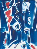 Femme nue by Jacques Nestlé, Gouache, sold Dec 2016