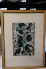 Composition by Jean René Bazaine, Lithographie, sold Feb 2018